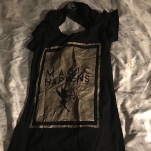 Black and gold Disney shirt